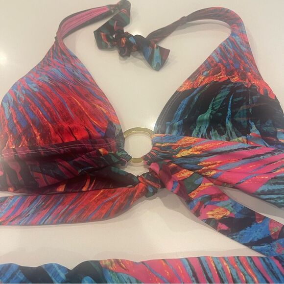 Bleu Rod Beattie Wild Thing Sweetheart Bikini set NWT Size 6 - Picture 5 of 11